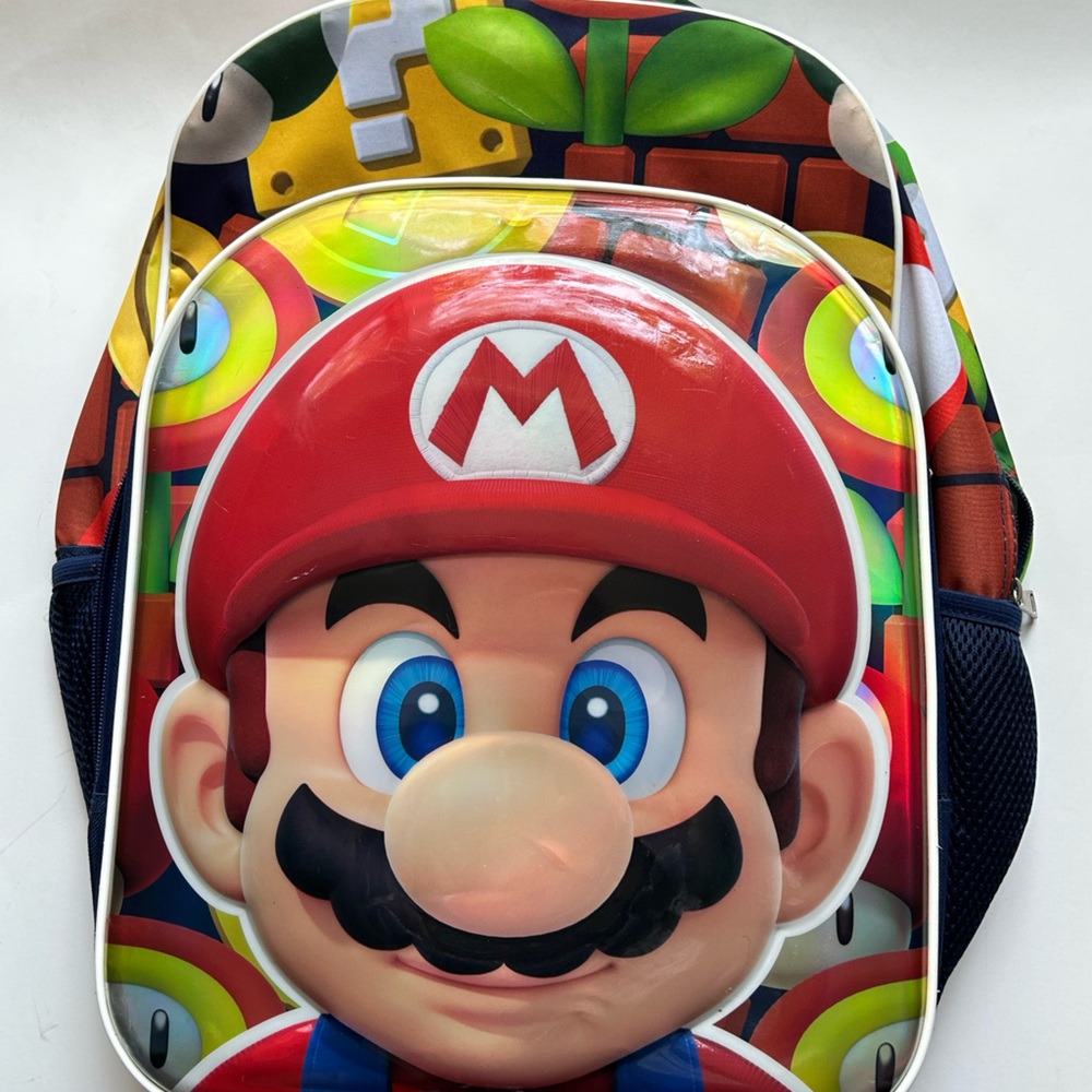 Mario backpack NEW